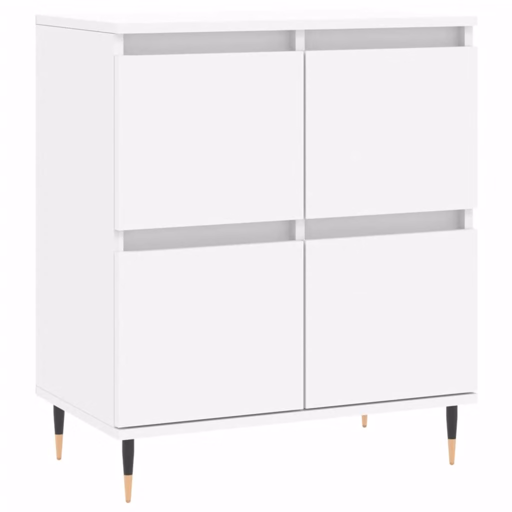 Credenza Bianca 60x35x70 cm in Legno Multistrato