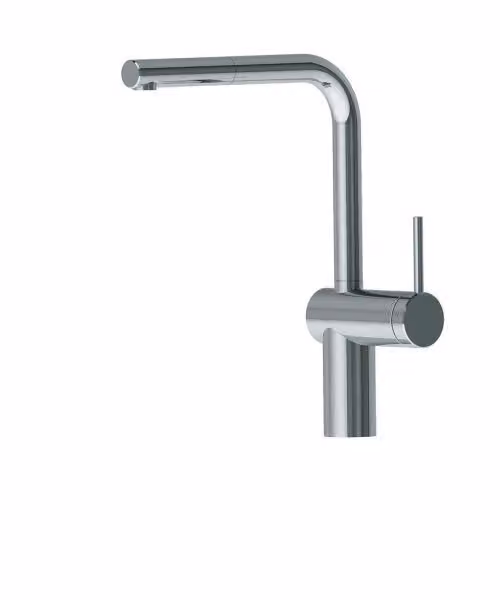 KWC Livello 5E rubinetto da finestra, miscelatore per lavello, acciaio inox, alta pressione