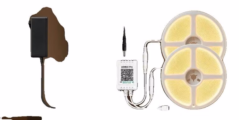 Strisce LED intelligenti, con luminosità regolabile, sincronizzazione musicale, lunghezza 30 metri