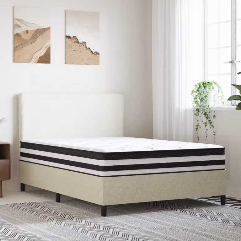 vidaXL Materasso a Molle Insacchettate Medio 140x200 cm