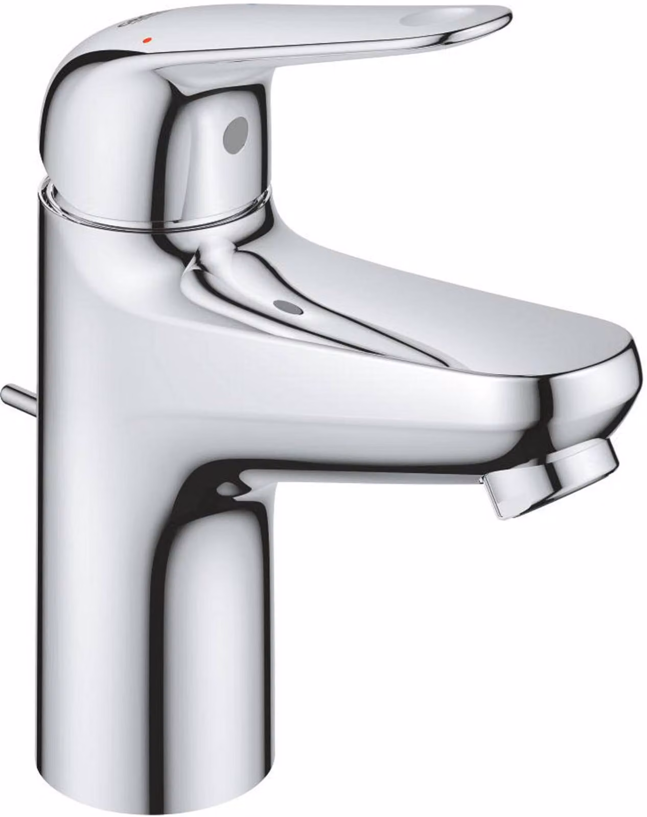 Grohe EH-WT rubinetto Euroeco 23262_1, misura S, cromato, 1 pezzo.