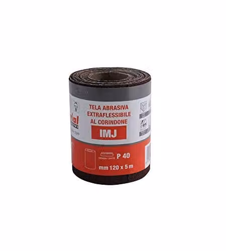 Tela Smeriglio Resinata Rt 120 M 5 Gr  80 Imperial
