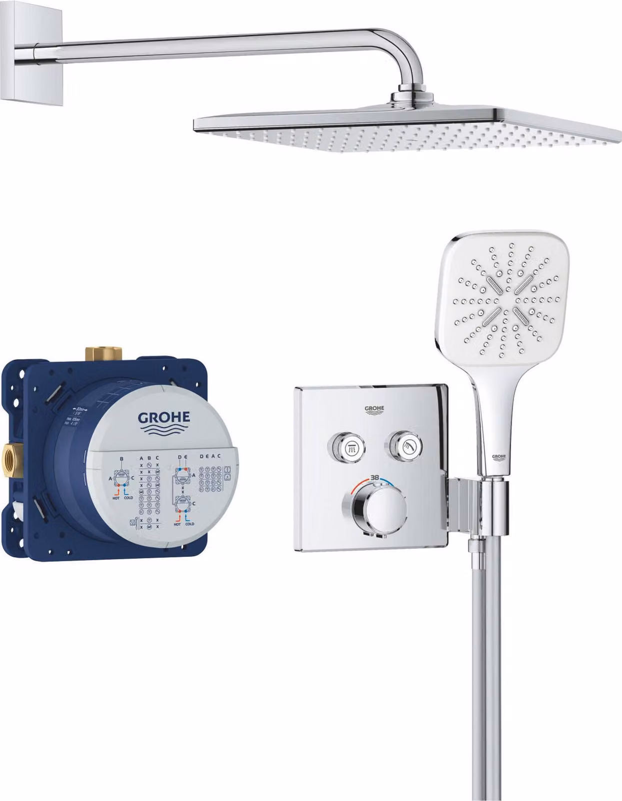Grohe Precision SmartControl Rubinetto da bagno in camera