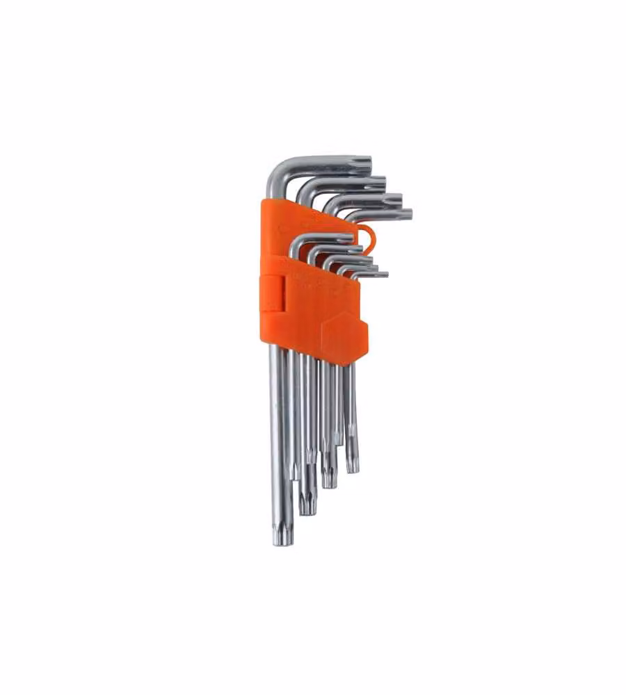 Chiavi Torx T10/50 Pz 9 C/Foro Cv Medie Alte 04146