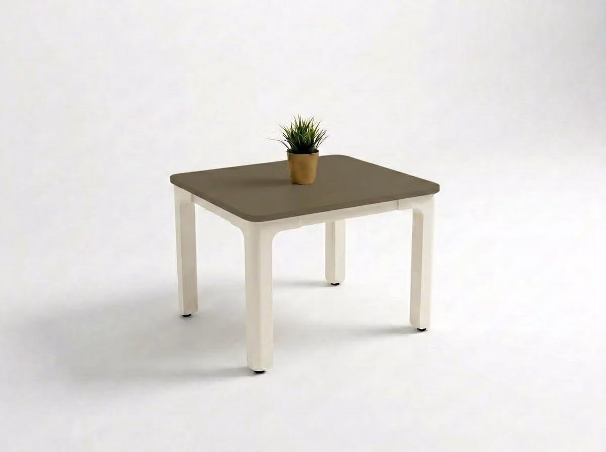 Tavolino da caffè design con piano in legno, arredamento moderno per il soggiorno