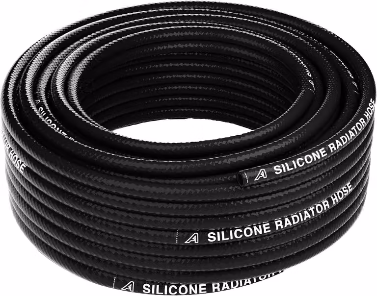 Tubo in silicone, diametro interno di 13 mm, lunghezza 1 metro, a due strati in poliestere, per liquido di raffreddamento