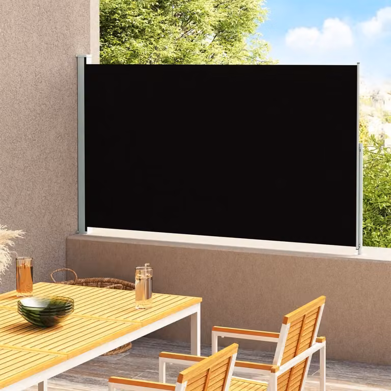 Maison Exclusive - Tenda da sole a casson estensibile, 220x314 cm, colore nero