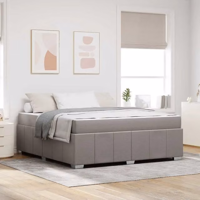 Struttura letto imbottita Talpa vidaXL in tessuto, L: 180 cm, P: 200 cm, H: 183,5 cm – 1