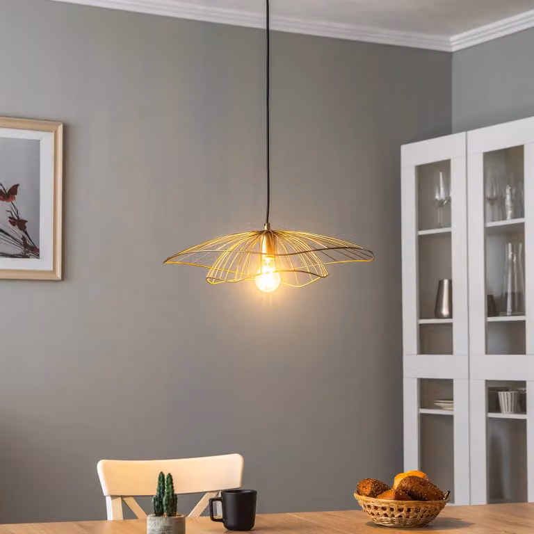 Lampada a sospensione Tel 6503 Opviq, dimmerabile, Bronzo / Ottone antico, Soggiorno / Sala da pranzo, Metallo, Moderno, Lampada a sospensione
