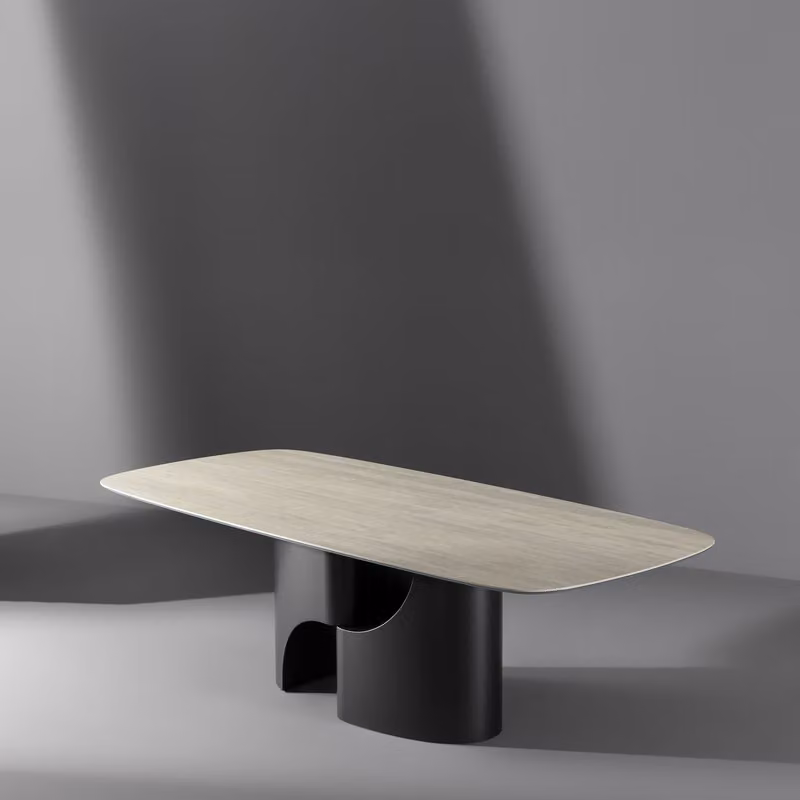 Tavolo Taijitu Bonaldo piano a botte