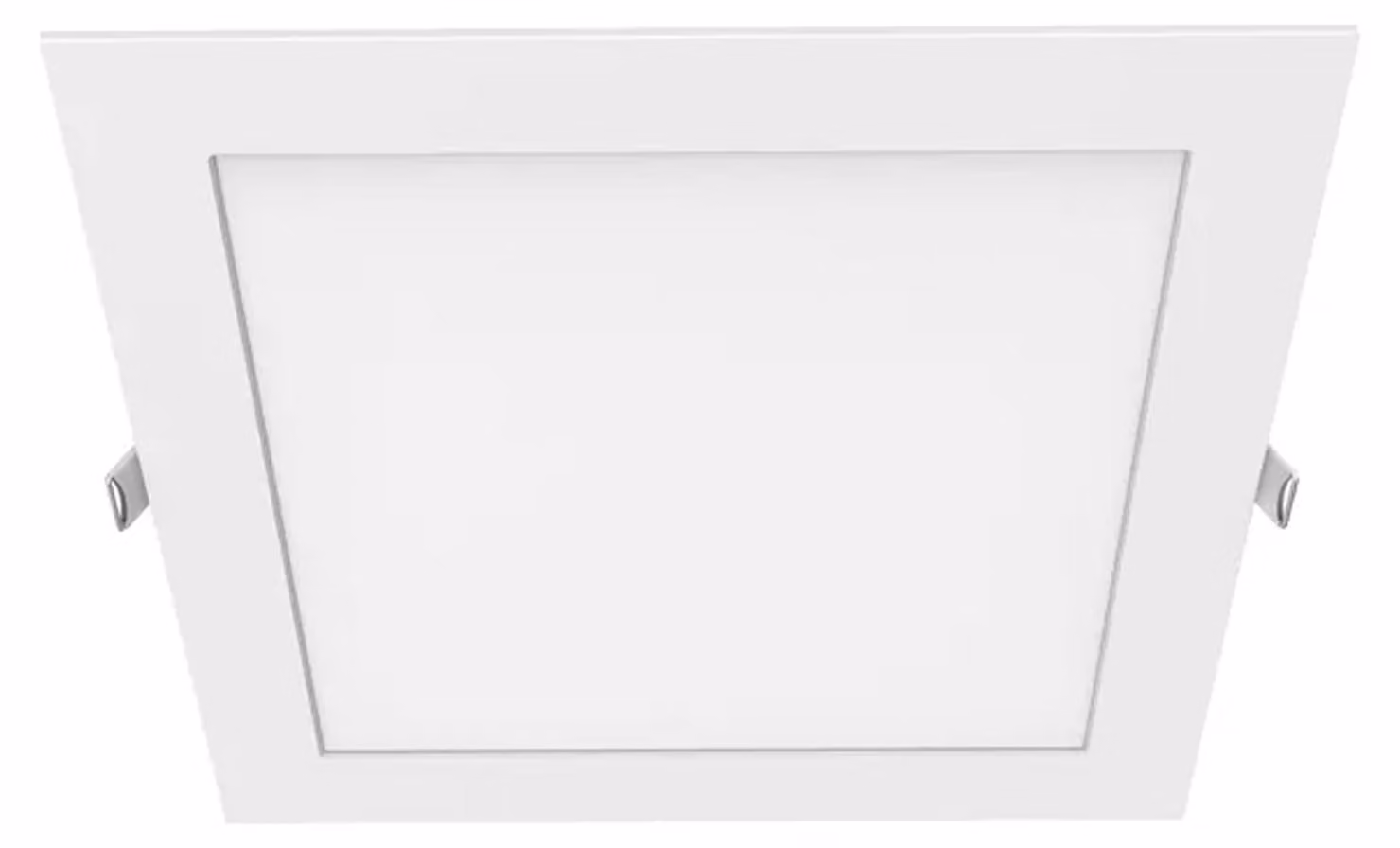 Forlight - Faretto da incasso a soffitto Easy CCT Square Recessed 300x300 Alluminio, polistirene bianco, OPAL