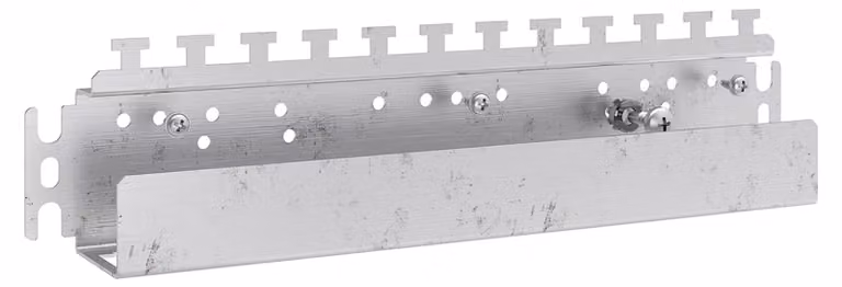 Pannello di permutazione ABN per pannello multimediale, spazio per 12 connettori Keystone (RJ45) HC1MT12L
