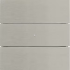 Berker 75163593 Sensore a sfioramento triplo Comfort in acciaio inossidabile B.IQ