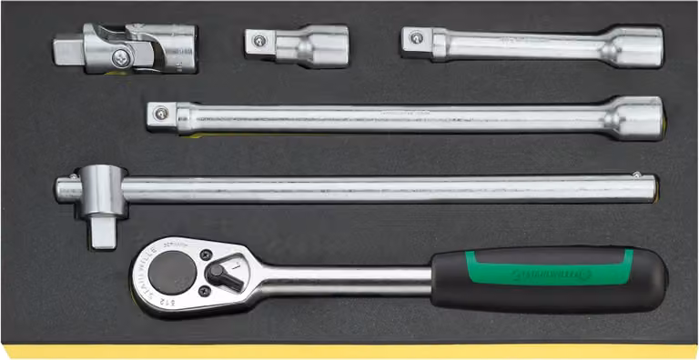 Set di inserti Tcs Stahlwille 1/2" TCS 1/2"-512/6 utensile di azionamento