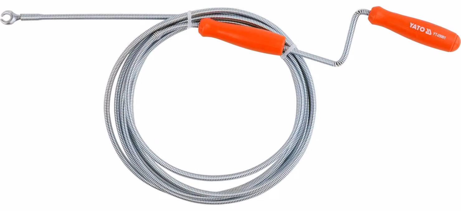 Spirale per la pulizia dei tubi 3 m x 5 mm