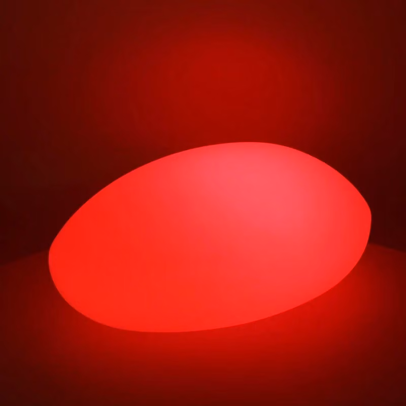 Lampada LED ricaricabile VACCHETTI multicolor con telecomando per tavolo, giardino e terrazzo, L: 51 cm, P: 37 cm, H: 20 cm – 2