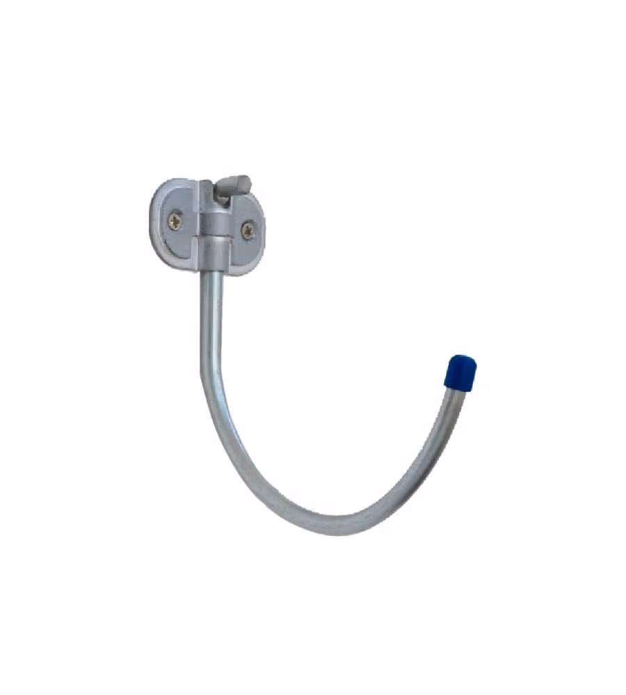 Mensola Gancio U Ripiegabile Cm  8         4080 Al