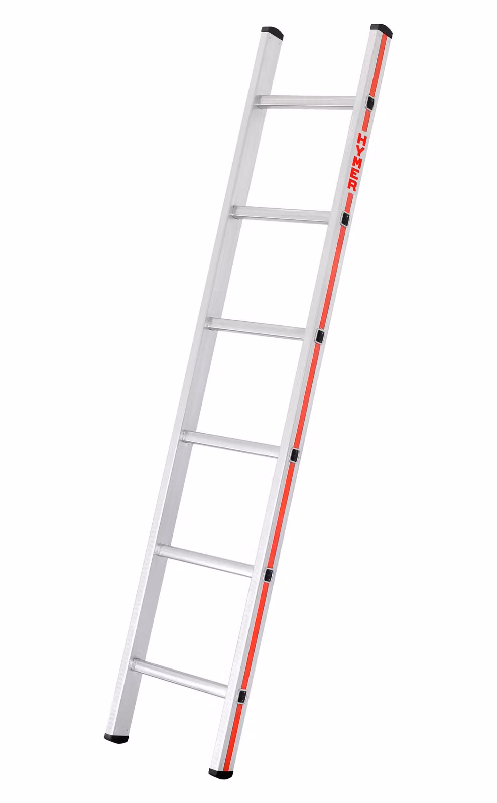 Scala a pioli Hymer, 6 pioli, lunghezza 1,78 m, altezza di sbraccio 2,75 m, peso 2,9 kg
