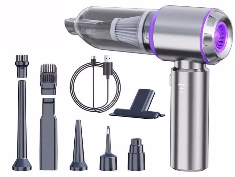 Aspirapolvere a umido/secco senza fili - Aspirapolvere portatile - 30.000 Pa - Motore brushless - 100 W - 4-in-1 - Tipo 1