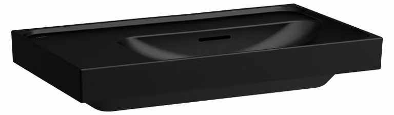 LAUFEN MEDA lavabo, encastrable, 800x460mm, tablette à gauche, sans trou pour robinetterie, avec trop-plein, H8171157161091, H8171157161091