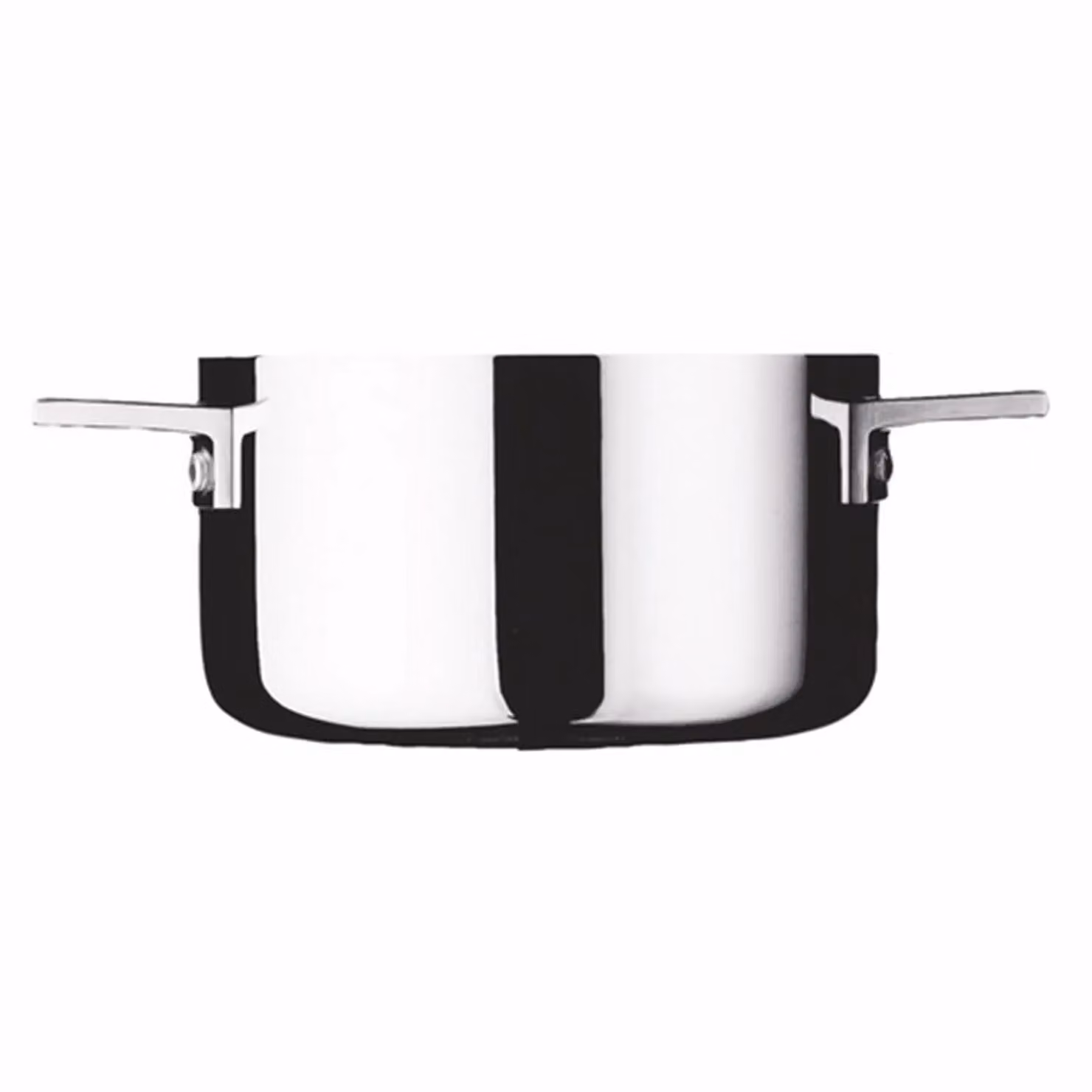 Casseruola in trimetallo per induzione con coperchio linea Attiva, 12cm
