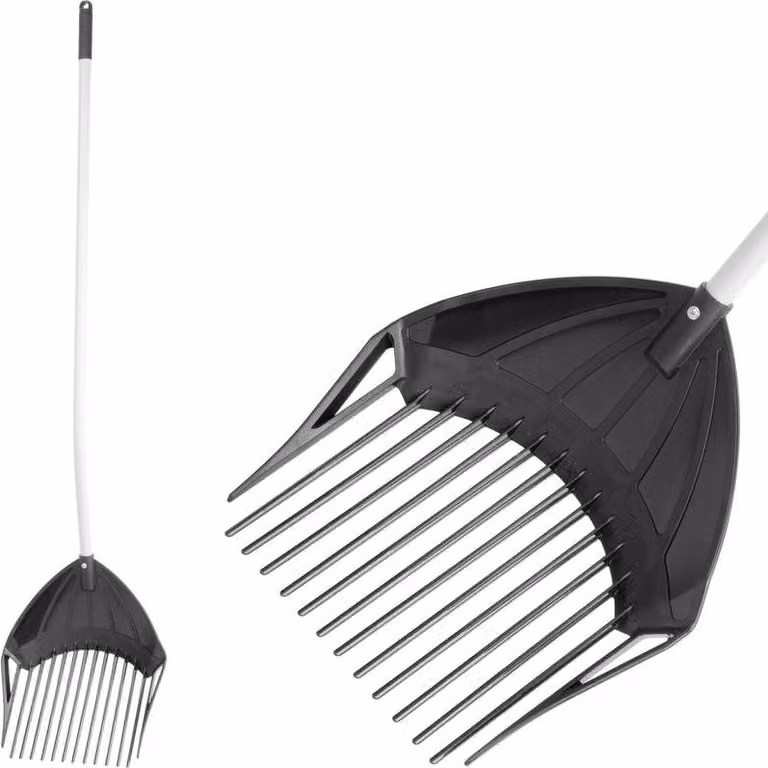 Utensile da giardino Strend Pro MGT-888R, forca - rastrello - pala, manico in alluminio 1200 mm