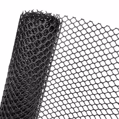 Griglia di protezione del prato 1,3 m x 5 m maglia 30 mm griglia di protezione in nero