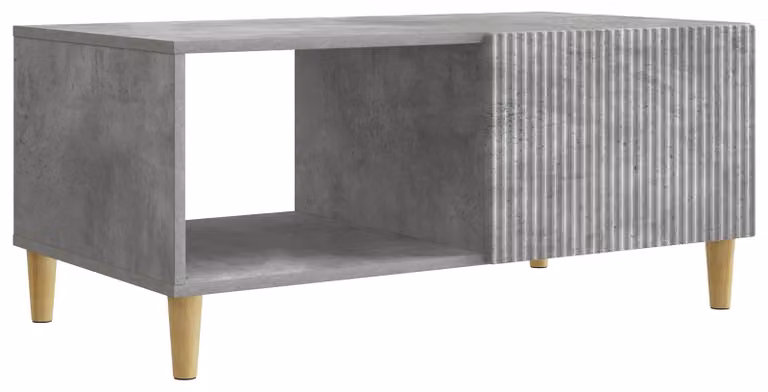 Tavolino da salotto Grigio Cemento 90 x 50 x 40 cm