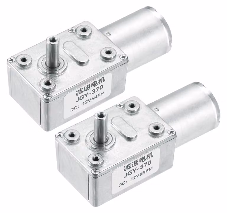 Motore a riduttore epicicloidale, 2 pezzi, DC 12 V, 6 giri al minuto, forma D, 6 mm di altezza, coppia elevata
