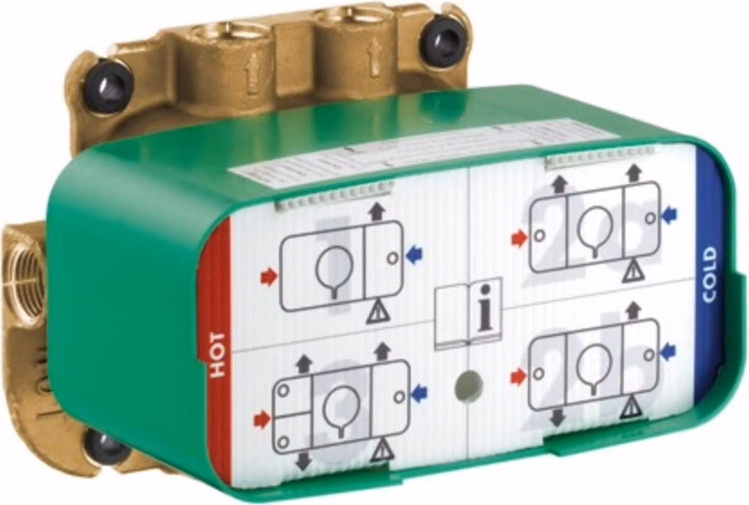hansgrohe AXOR Starck Un corps de base pour module thermostat encastré, 45710180, 45710180