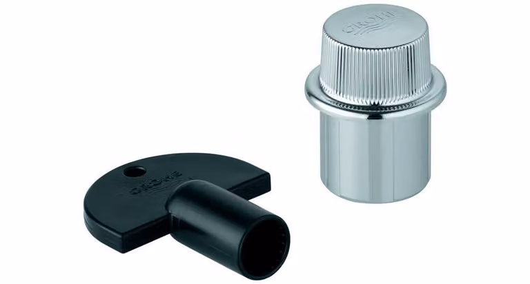 GROHE 01490000 Tappo 01490 per Atlanta, chiave a bussola per valvola a incasso, cromo