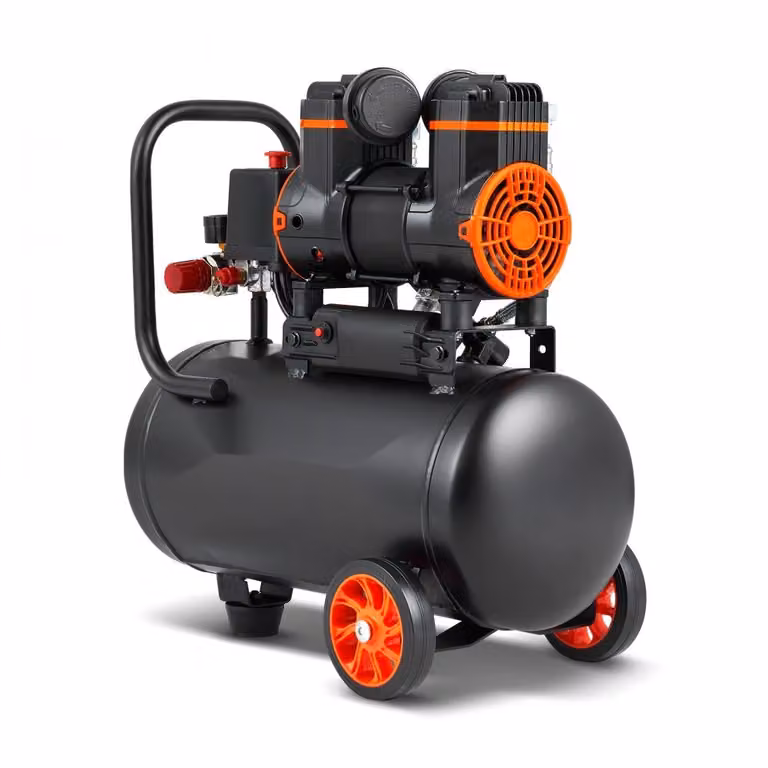 900W - Compressore silenzioso Compressore d'aria senza olio - 18L 70dB