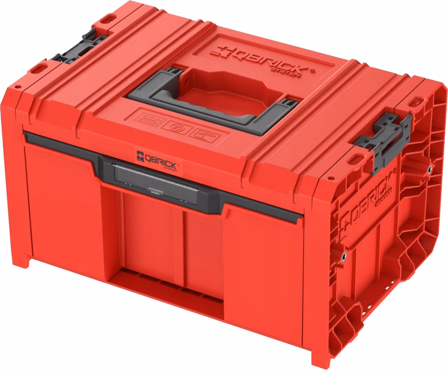 Cassetta porta attrezzi mobile per officina con cassetto modulo PRO 45x31x25 cm