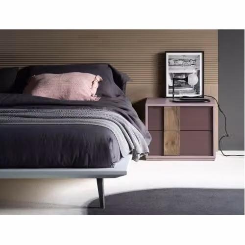Moderno comodino con maniglia materica Galaxy