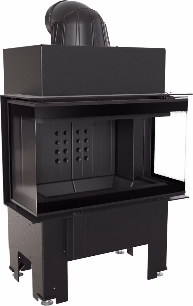 Camino NBC 680/280 7 kW Ø 160 nero Thermotec