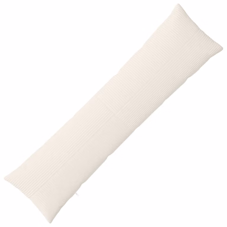 Federa vidaXL ALMELO in velluto a coste beige, L 145 x P 40 cm