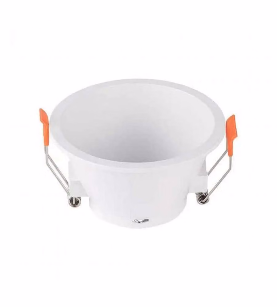 Portafaretto LED da incasso rotondo V-TAC GU10 colore bianco