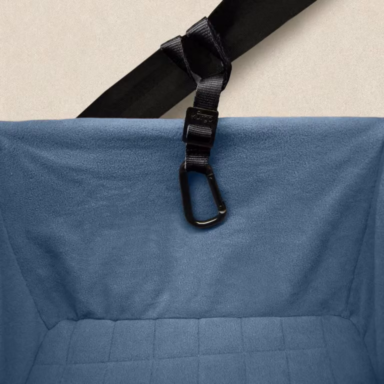 Kurgo Rover Booster Seat: rialzo per auto per cani, nero/blu