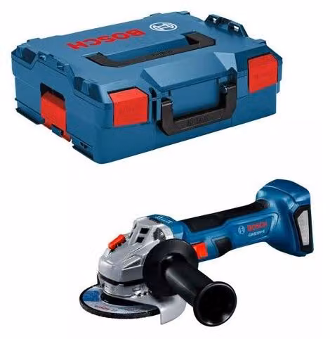 Smerigliatrice angolare Bosch Professional GWS 18V-8, 125 mm, solo corpo macchina con valigetta L-Boxx 136
