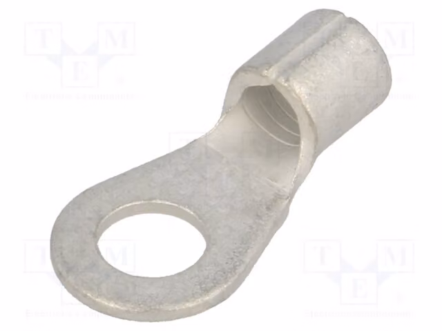 10 connettori a crimpare: ad anello M5, per cavi da 4 a 6 mm², connessione a crimpare, adatti per cavi isolati ST-086/6 (nei...)