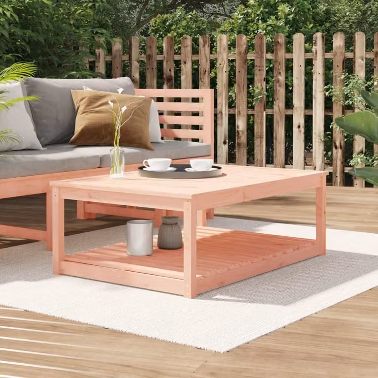 Maison Exclusive - Tavolo da giardino 121x82,5x45 cm, realizzato in legno massello di douglasia