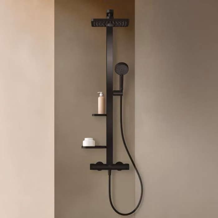 Sistema doccia IDEAL STANDARD BE210XG Ceratherm Alu+ con funzione termica