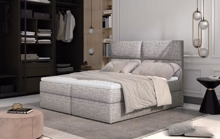 Luxus Schlafzimmer Bett Polster Design Luxus Doppel Hotel Betten