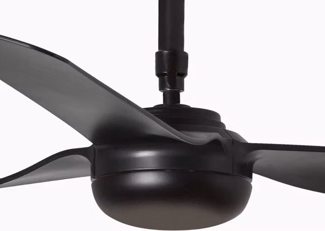 Ventilatore a soffitto Faro Barcelona Nero con telecomando e timer