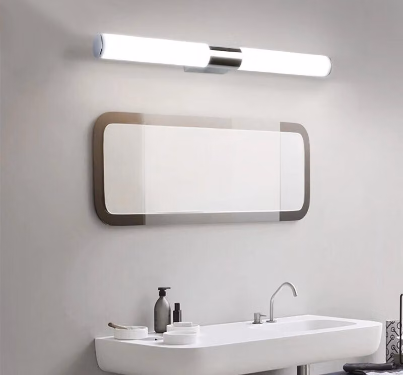Lampada da parete 12W 16W 22W 85-265V Luce a specchio LED impermeabile Tubo LED Moderna lampada da parete acrilica Illuminazione bagno - 25cm Bianco freddo