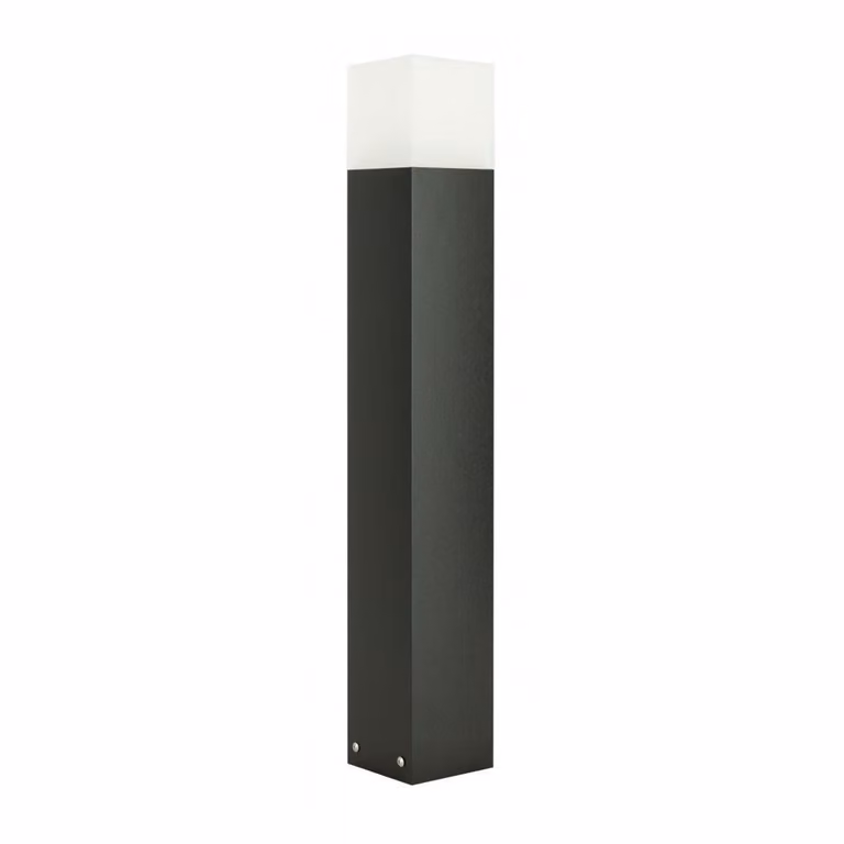 Palo luminoso 70 cm 1xE27 nero IP44 SU-MA Cube CB-MAX 700 BL