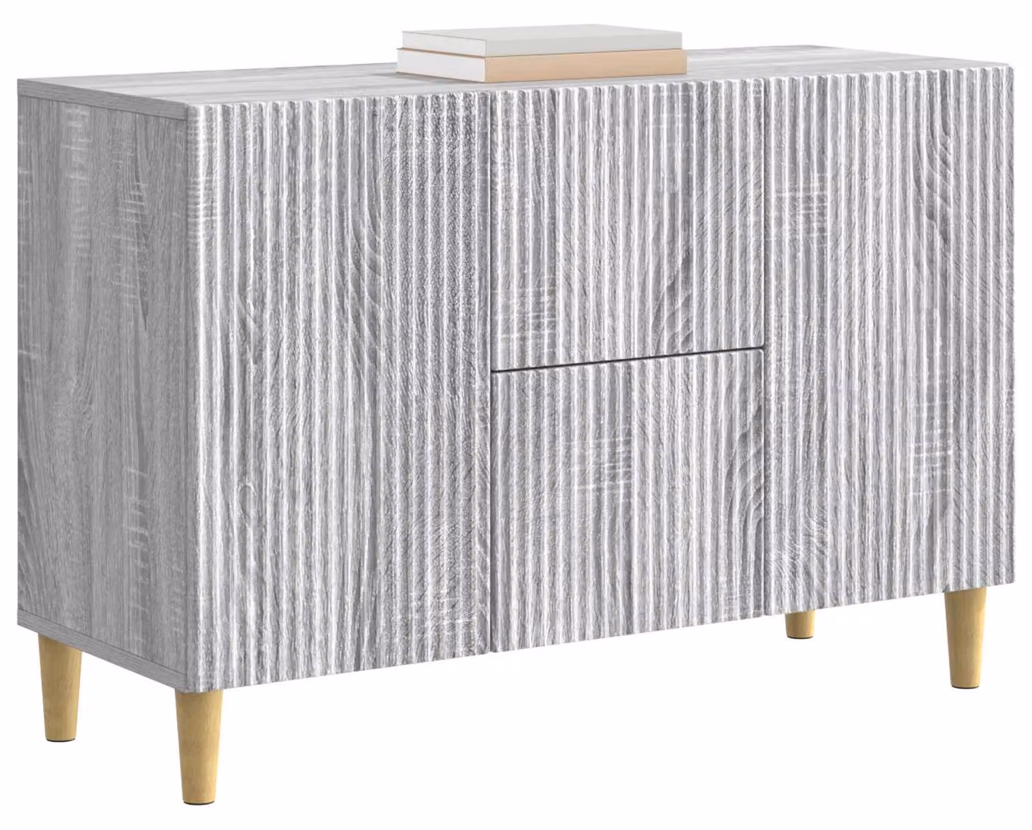 Credenza Grigio Sonoma 89 x 34,5 x 60 cm Legno ingegnerizzato