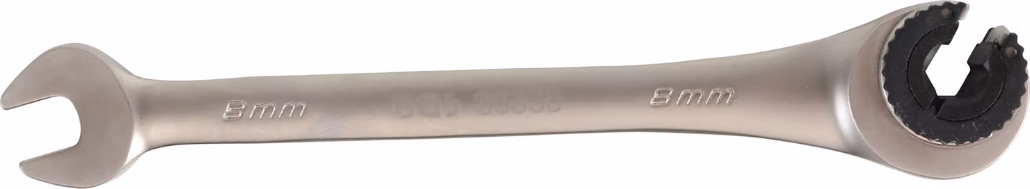 BGS 30838 | Chiave ad anello a cricchetto | aperta | SW 8 mm