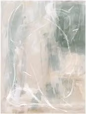 Stampa su tela astratta e grafica Bizzotto multicolore L: 90 cm, H: 120 cm