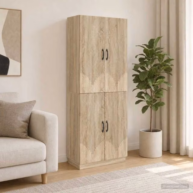 Set di armadi 2 pz Rovere Sonoma Legno ingegnerizzato 3416783